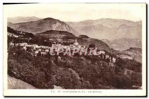 Cartes postales St Savin Vue Generale