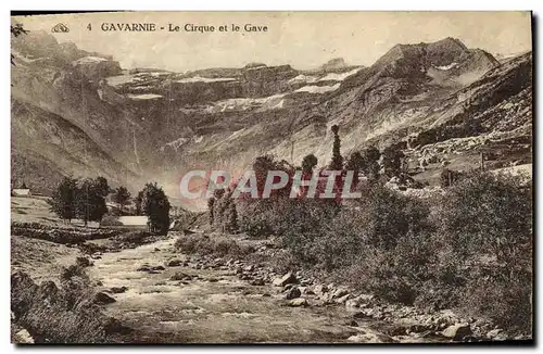 Cartes postales Gavarnie Le Cirque