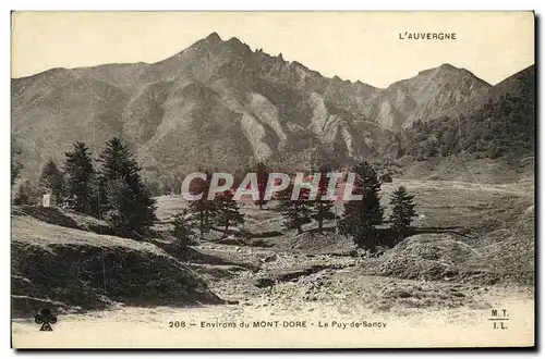 Cartes postales Le Mont Dore Environs La Puy de Sancy