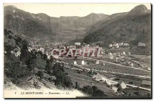 Cartes postales Le Mont Dore Panorama