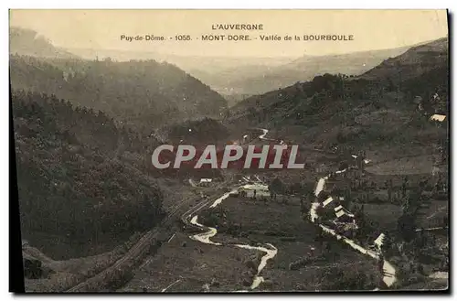 Cartes postales Le Mont Dore Vallee de la Bourboule