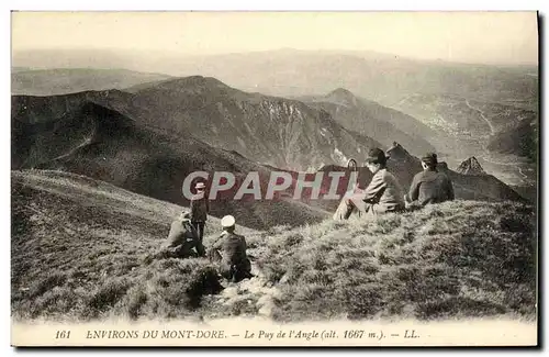 Ansichtskarte AK environs du Mont Dore Le Puy de L Angle