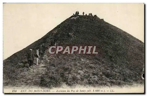 Ansichtskarte AK Le Mont Dore Ascension du Puy de Sancy