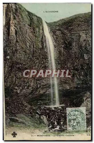 Cartes postales Le Mont Dore La Grande Cascade