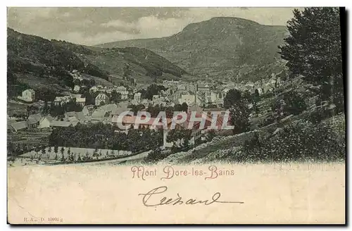 Cartes postales Le Mont Dore Les Bains