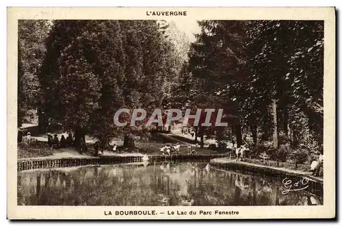 Cartes postales La Bourboule Le Lac du Parc Fenestre