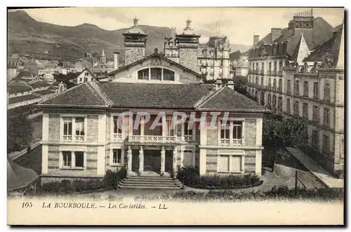 Cartes postales La Bourboule Les Cariatides