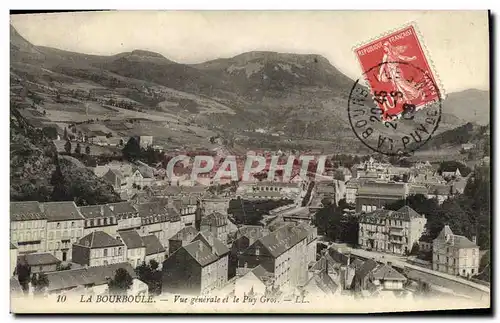 Ansichtskarte AK La Bourboule vue Generale et le Puy Gros