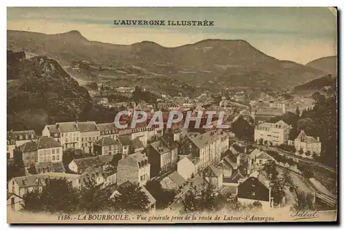 Ansichtskarte AK La Bourboule vue Generale prise de la route de Latour d Auvergne