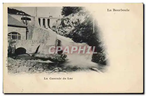 Cartes postales La Bourboule La cascade du lac