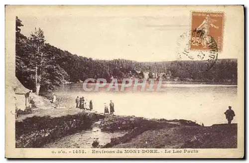 Cartes postales Environs du Mont Dore Le Lac Pavin