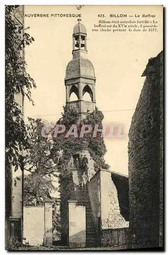 Cartes postales L Auvergne Billom Le Beffroi