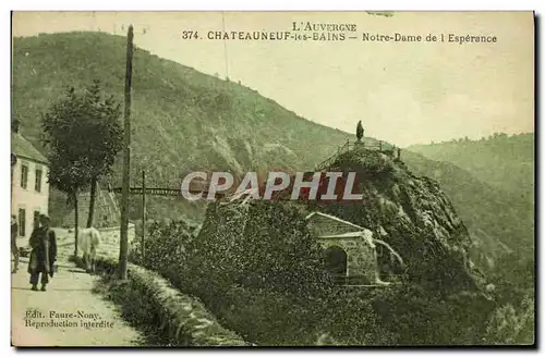 Cartes postales Chateauneuf les Bains Notre Dame de l Esperance