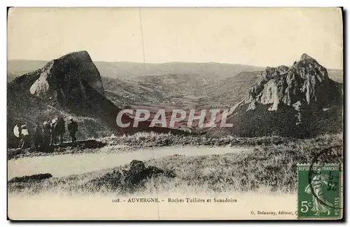 Ansichtskarte AK L Auvergne Roches Tuiliere et Sanadoire