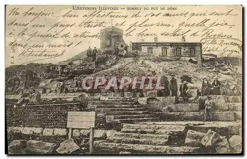 Cartes postales L Auvergne Illustree Sommet Du Puy De Dome