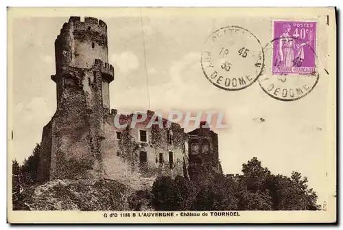 Cartes postales L Auvergne Chateau de Tournoel