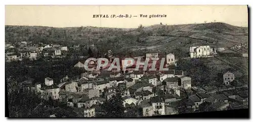 Ansichtskarte AK L Auvergne Enval Vue Generale