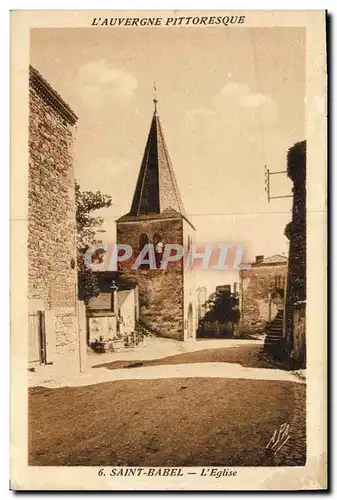 Cartes postales Saint Babel L Eglise