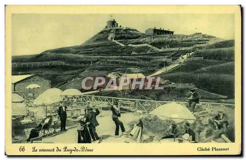 Cartes postales L Auvergne Le Soummet du Puy de Dome