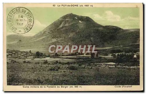 Cartes postales Camp militaire de la fontaine du berger