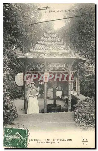 Cartes postales L Auvergne Puy de Dome Chatelguyon Source Marguerite