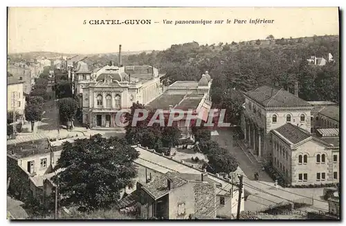 Ansichtskarte AK Chatelguyon Vue Panoramique sur le Parc Inferieur