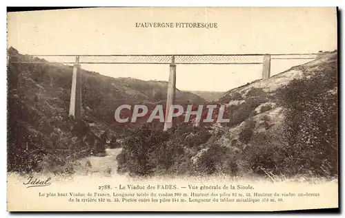 Ansichtskarte AK Le Viaduc des Fades Vue Generale de la Sioule