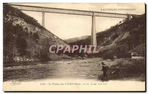 Ansichtskarte AK Le Viaduc des Fades Vue Generale