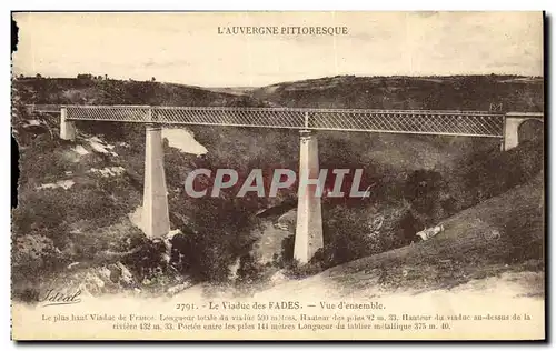 Cartes postales Le Viaduc des Fades Vue d Ensemble