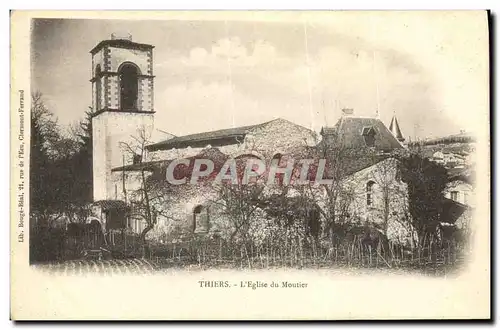 Cartes postales Thiers L Eglise du Moutier