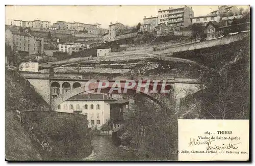 Cartes postales Thiers Viaduc de Saint Agathe