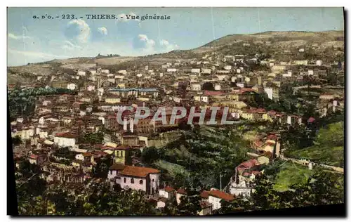 Cartes postales Thiers Vue Generale