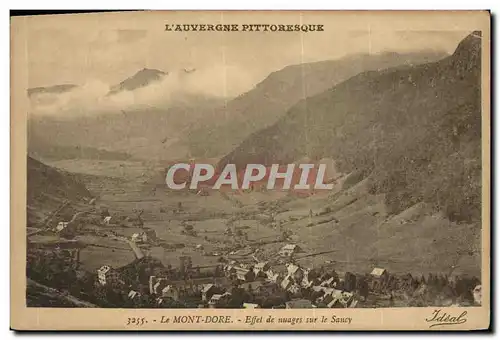 Ansichtskarte AK Mont Dore Effet de Nuages sur le Sancy