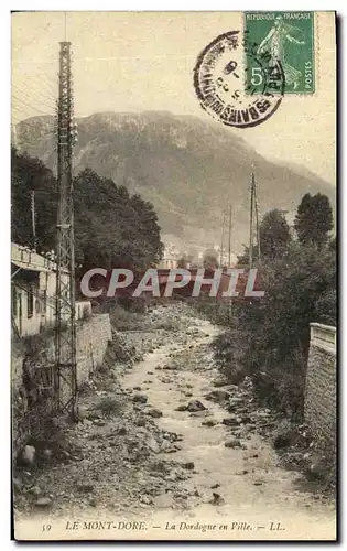 Cartes postales Le Mont Dore La Dordogne en Ville