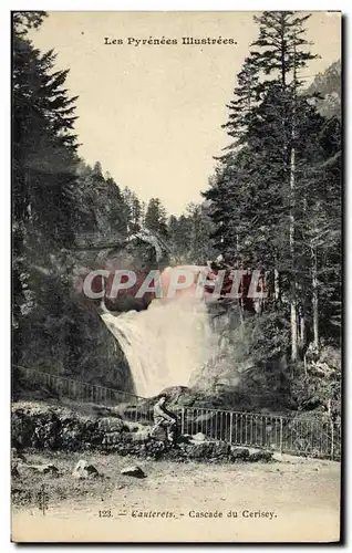 Ansichtskarte AK Cauterets Cascade du Cerisey