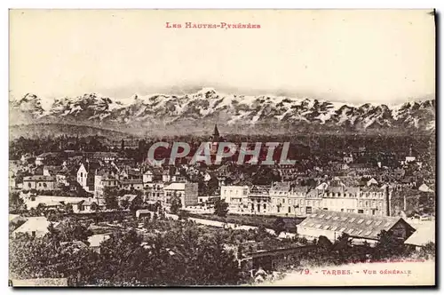 Cartes postales Tarbes Vue Generale