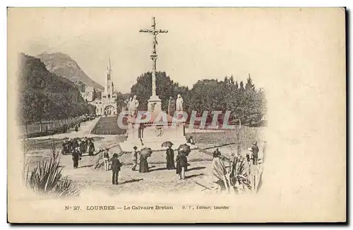 Cartes postales Lourdes Le Calvaire Breton