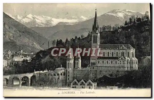 Cartes postales Lourdes Vue Laterirale