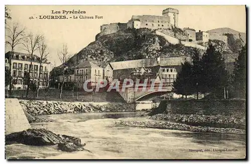 Cartes postales Lourdes Le Chateau Fort