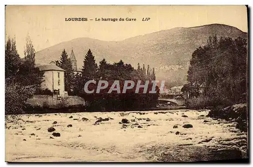 Cartes postales Gavarnie Le Barrage du Gave