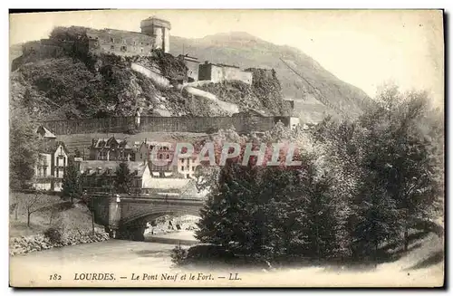 Ansichtskarte AK Gavarnie Le Pont Neuf et le Fort