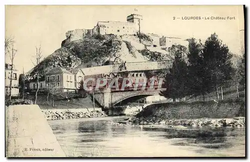 Cartes postales Lourdes Le Chateau Fort