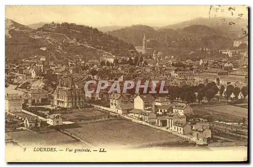 Cartes postales Lourdes Vue Generale