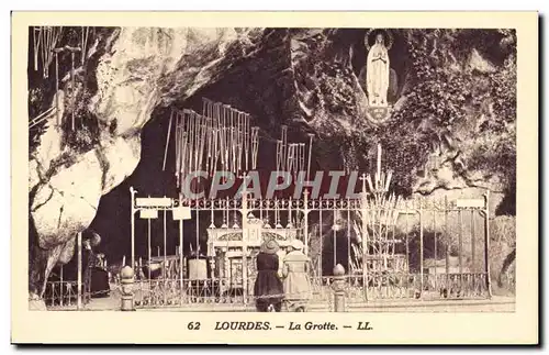 Cartes postales Lourdes La Grotte