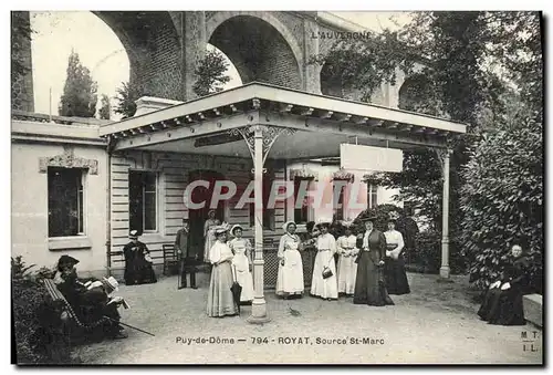 Cartes postales Royat Source St Marc