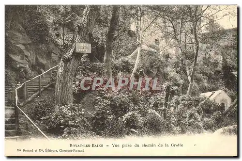 Cartes postales Royat les Bains Vue Prise du Chemin de la Grotle