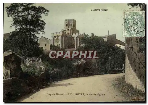 Ansichtskarte AK Royat La Vieille Eglise