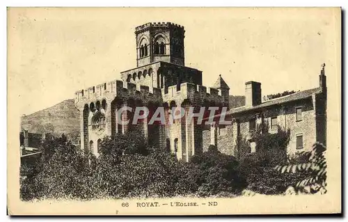 Cartes postales Royat L Eglise