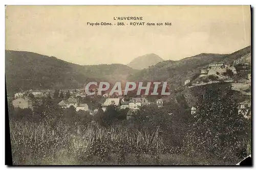 Cartes postales Royat dans Son Nid