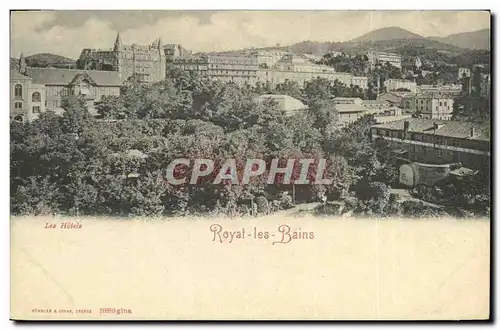 Cartes postales Royat les Bains Les hotels